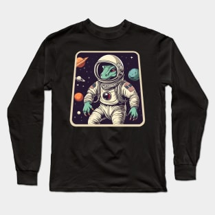 Dinosaur astronaut Long Sleeve T-Shirt